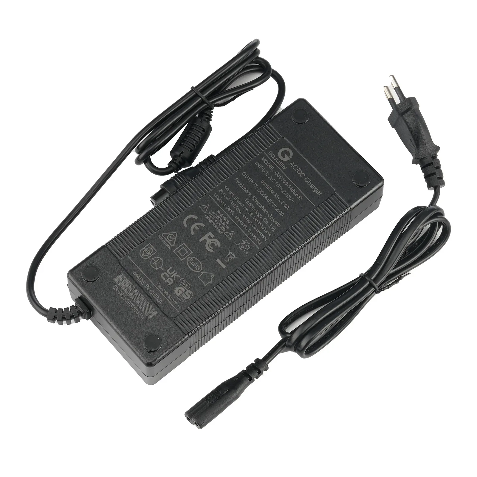 Chargeur de trottinette électrique H7pro 54,6 V 2 A, pièces de rechange