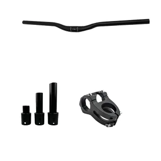 Kit guidon + potence + adaptateur de potence Compatible Dualtron