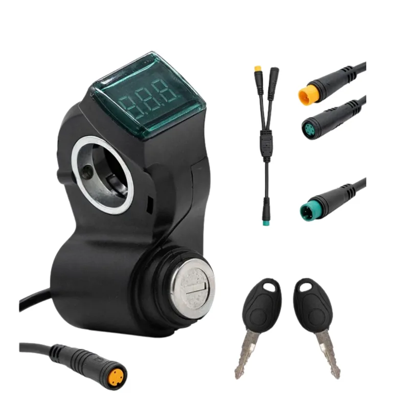 Kit contacteur à clé avec voltmètre - SmartGyro