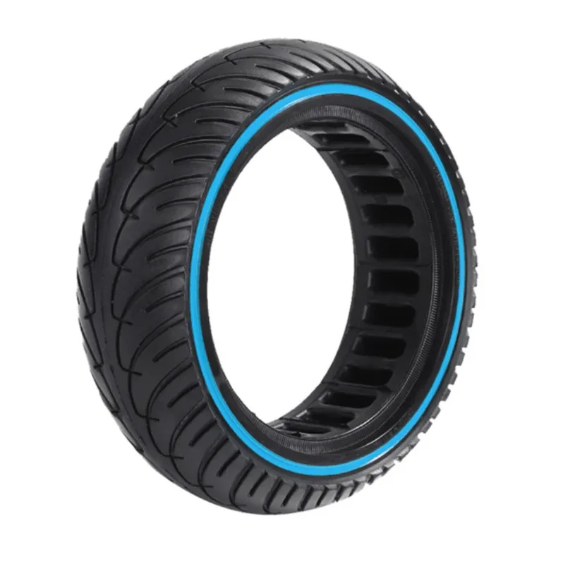 Pneu plein anti-crevaison 8.5" Liseré Bleu – Xiaomi, UrbanGlide & Wispeed
