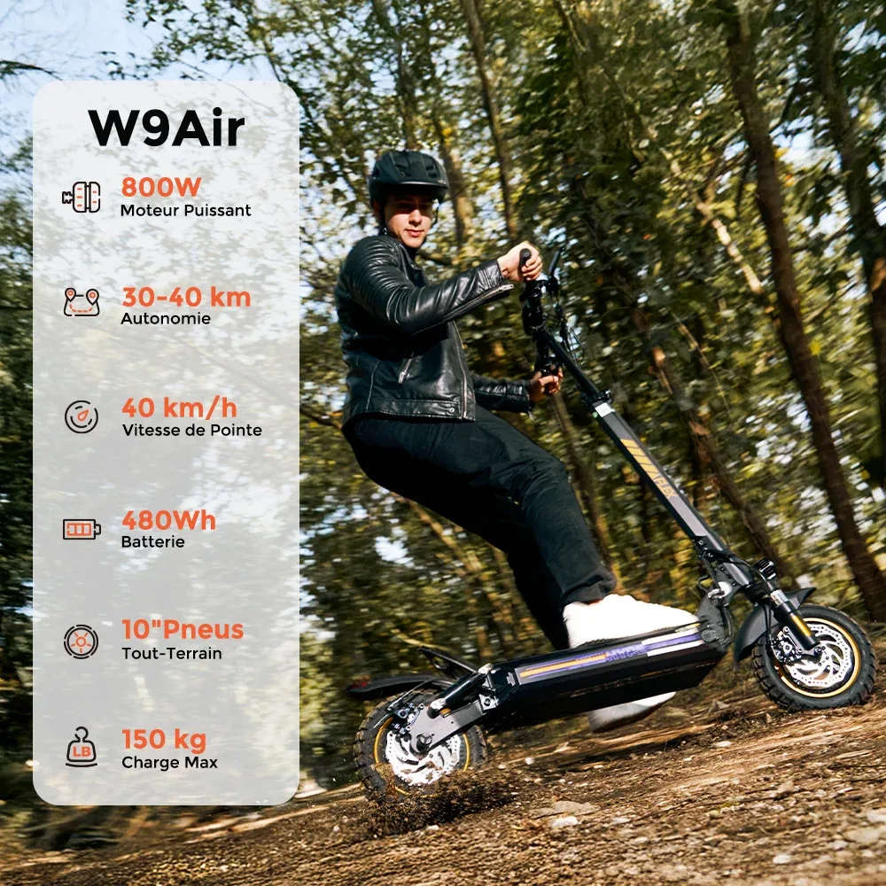 IScooter iX4/W9 Trottinette Électrique Tout Terrain