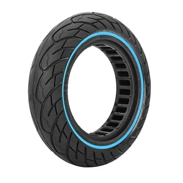 Pneu plein anti-crevaison 10x2.5-6.5 Liseré Bleu – Xiaomi & Ninebot