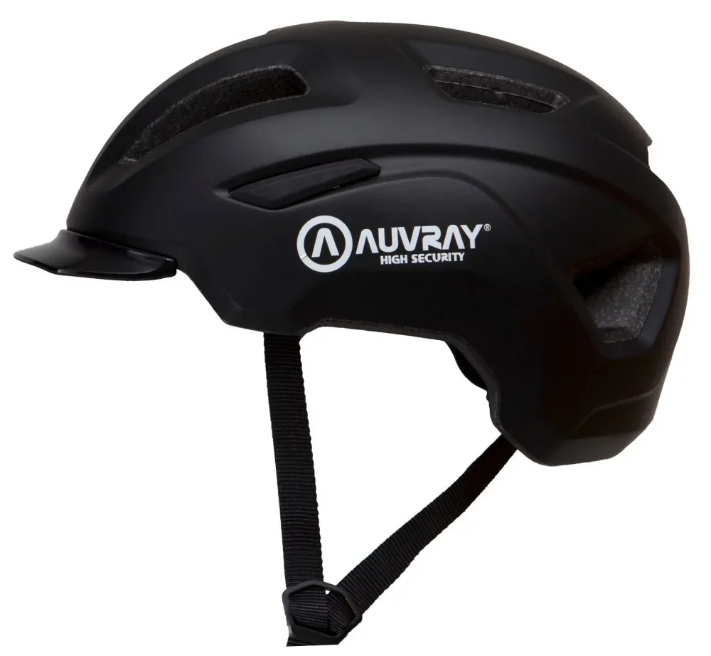 Casque urbain AUVRAY REFLEX - Noir
