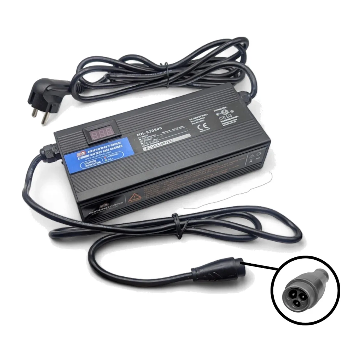 83V Fast Charger for Dualtron Thunder 3 · Ultra 2 · Storm (Connector LP16 Baming)