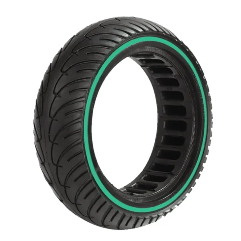 Pneu plein anti-crevaison 8.5" Liseré Vert – Xiaomi, UrbanGlide & Wispeed