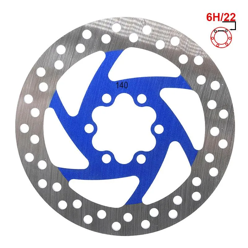 Disque de frein 6H 140mm · Bleu pour Ninebot P65E