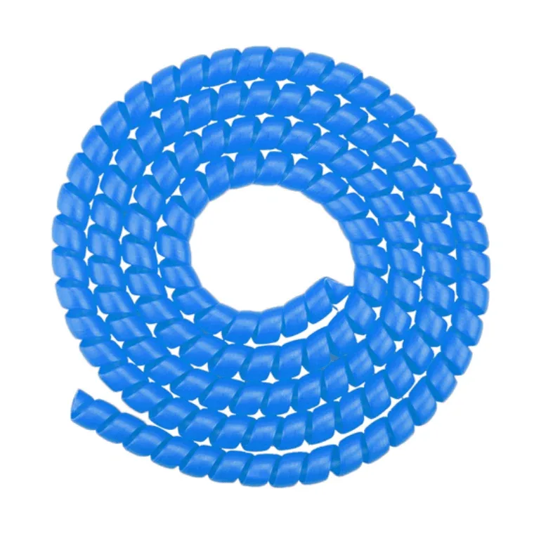 Cache câble flexible 1M - Bleu