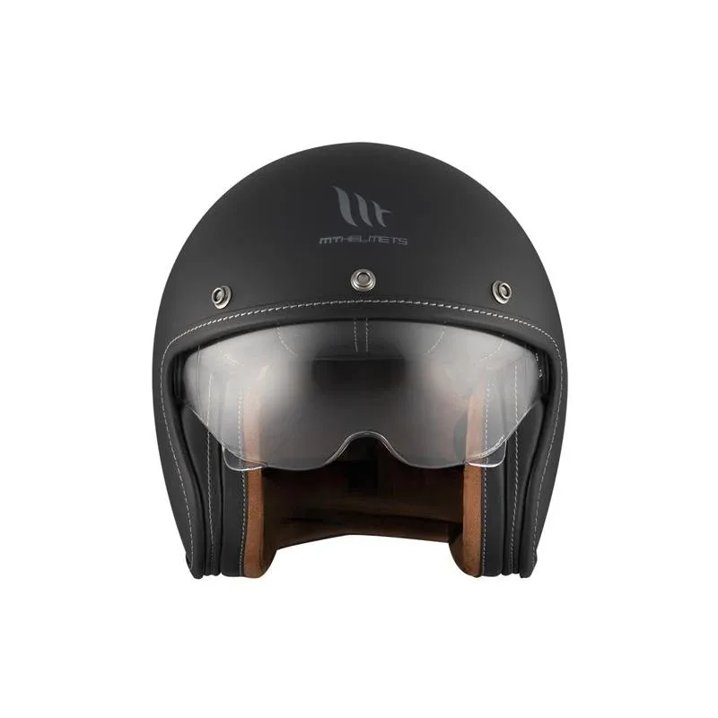 MT HELMET Le Mans 2 SV S Solid A1 Matt Black