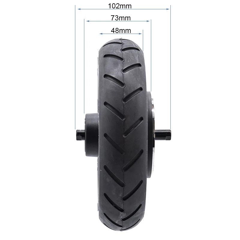 Jante solide de 6,1″ avec cadre de 44 mm pour Ninebot E2/E2 Plus [Ninebot]
