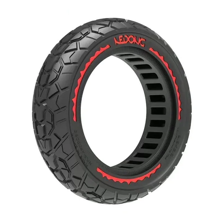 Pneu plein anti-crevaison "Offroad" 9.5x2.5-6.1 - NIU KQi3 (rouge)