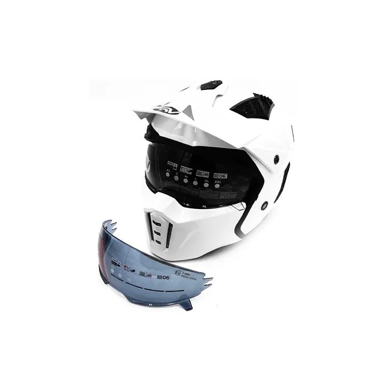 Casque street Trooper (taille S à XL) - blanc (XL)