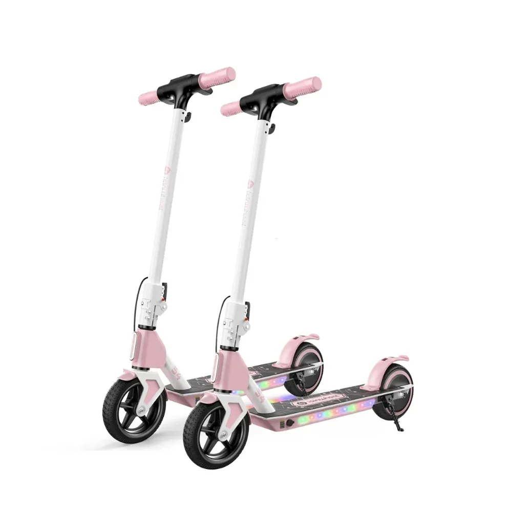 Isinwheel S7/S4 Trottinette Électrique pour Enfant Réglable en Hauteur