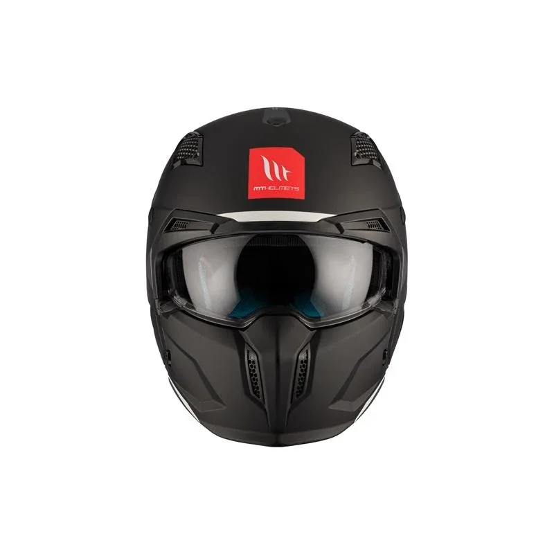 MT HELMET STREETFIGHTER SV S Solid A1 Matt Black