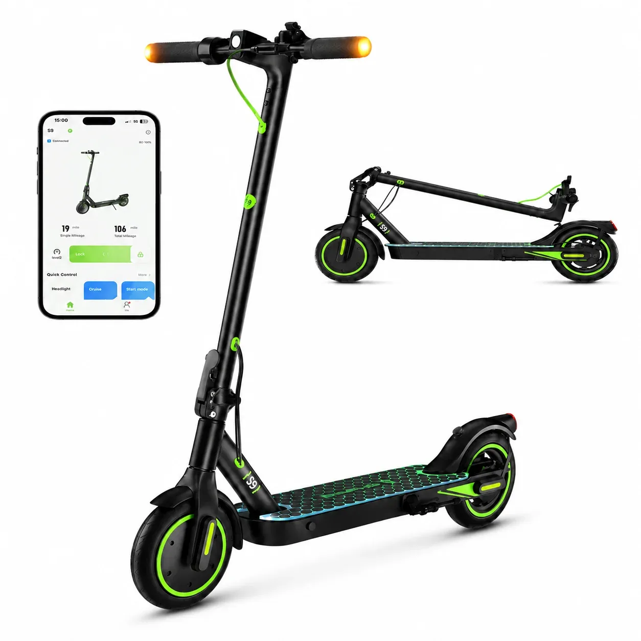 Isinwheel® S9 Trottinette électrique 350W