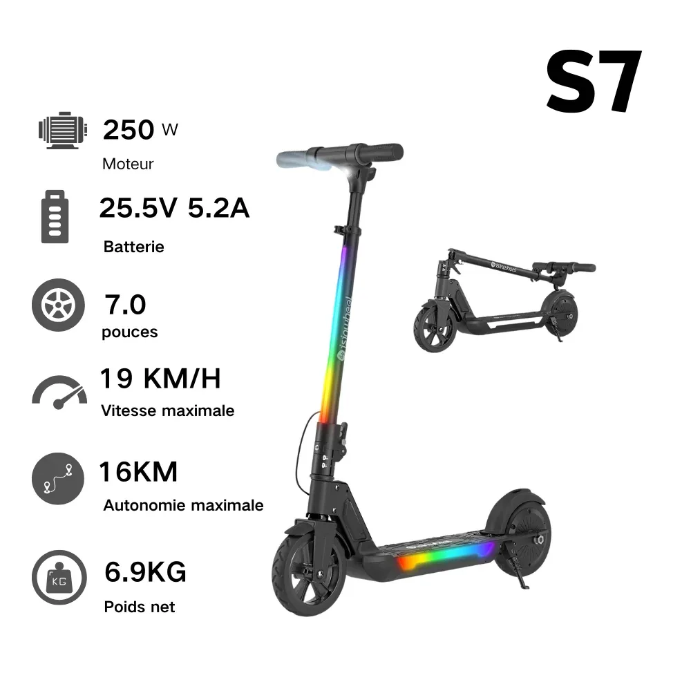 Isinwheel S4 Trottinette électrique pour enfants