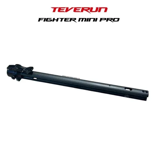 TEVERUN FIGHTER MINI PRO 2025 · COLONNE DE DIRECTION AVEC PLIAGE EFFET CARBONE
