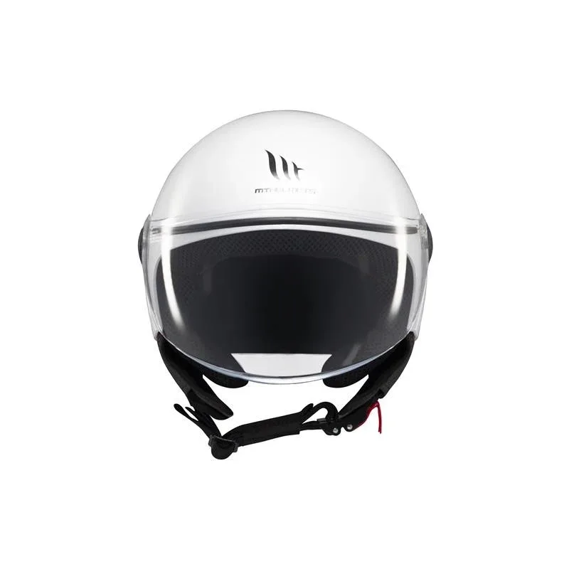 MT HELMET Street S Solid A0 Gloss White