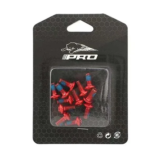 Vis pour disque de frein – Rouge – Pack de 12 – Torx T25 M5x11,5 mm