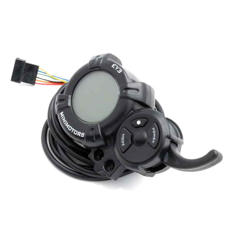 Tableau de bord et accélérateur Minimotors EYE EY3 pour Dualtron
