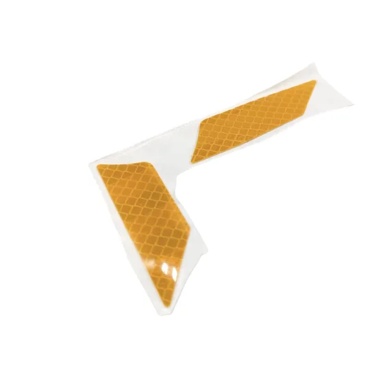 Réflecteur autocollant jaune de bras de fourche Dualtron Dolphin