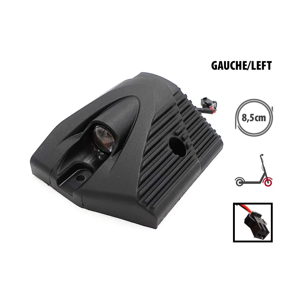Cache plastique et Led Deck avant gauche Kukirin G2 Master