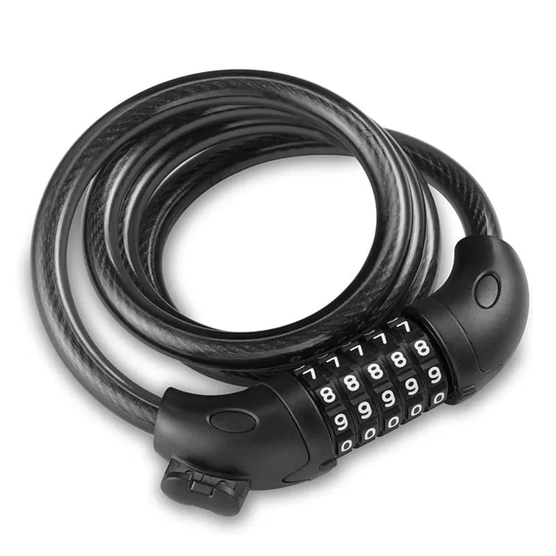 Chaîne antivol avec code à 5 chiffres – 120 cm