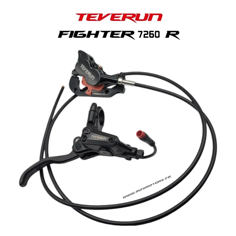 Kit de frein complet avant (4 pistons) V2 – Teverun 7260R, Fighter 11 2025 & compatibles