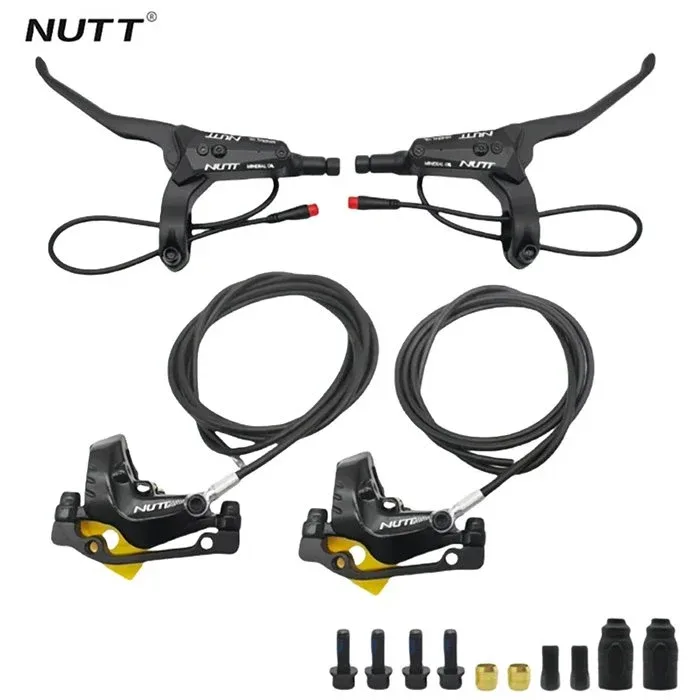Kit de freins hydrauliques NUTT 4 pistons – Arrière droite + Avant gauche/droite