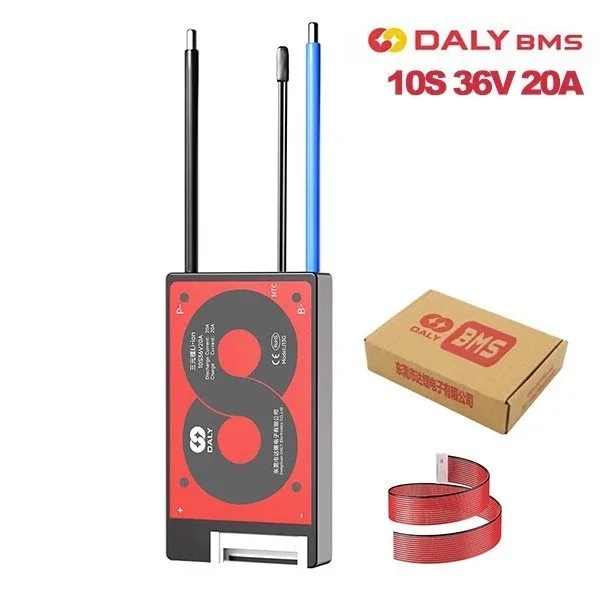 BMS Daly 10S 36V 20A – Batterie Li-ion