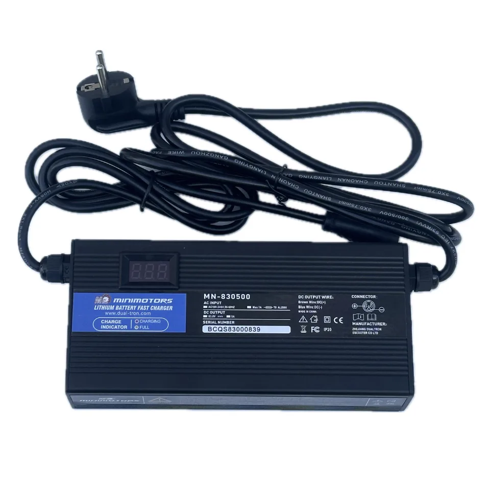 Chargeur rapide supplémentaire pour Dualtron Alien ( vous aurez 2 chargeurs rapides que vous pourrez brancher en même temps )