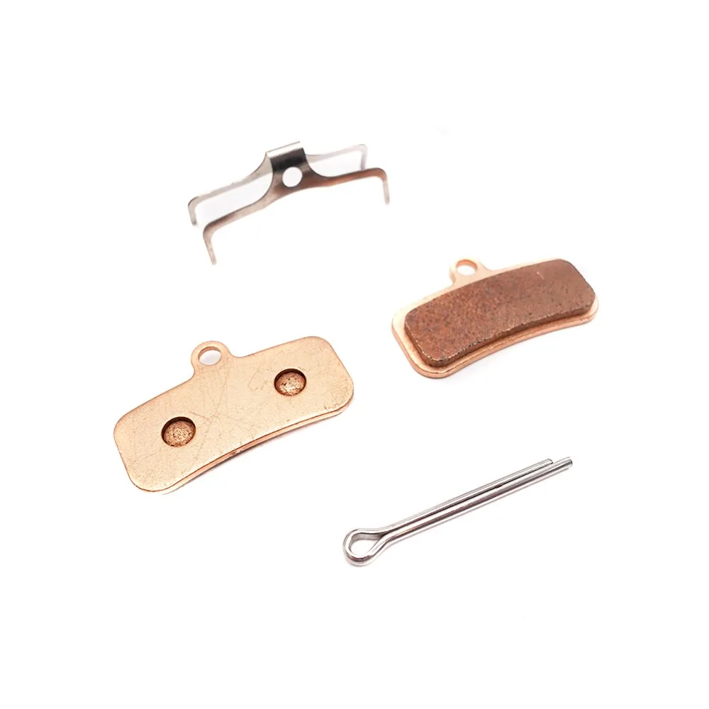 Paire de plaquettes de frein métal frité Compatible étrier de freins nutt 4 pistons