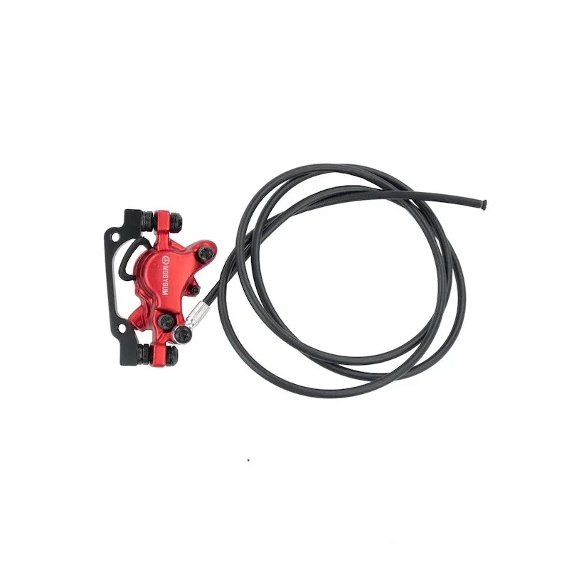 Étrier de frein hydraulique avant double piston rouge