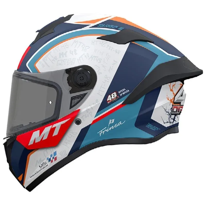 MT HELMET FF106B Targo S Ivan Ortola 2024 A7 Gloss