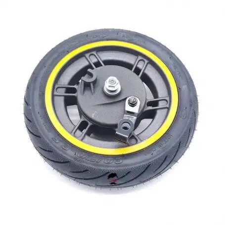 Roue arrière frein à tambour trottinette avec pneu P2R Ninebot Max G30 (60-70-6.