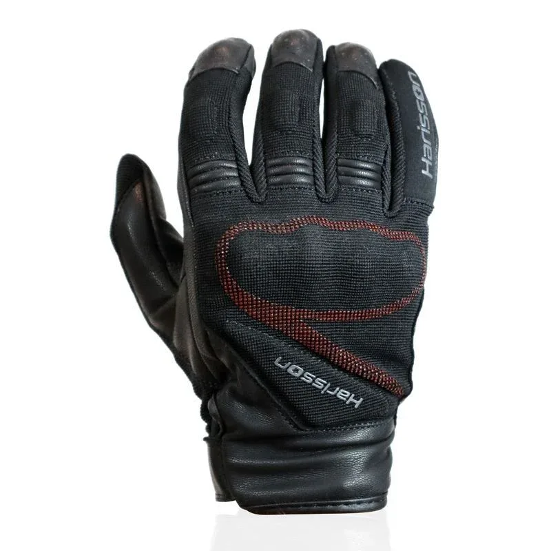 Gants Harisson été Smoke Noir · Rouge