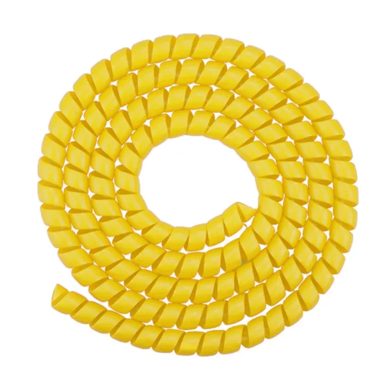 Cache câble flexible 1M - Jaune