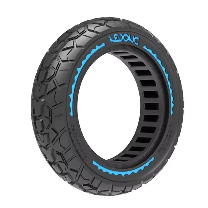 Pneu plein anti-crevaison "Offroad" 9.5x2.5-6.1 - NIU KQi3 (bleu)