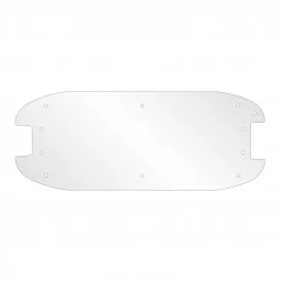 Cover de deck Fastride en plexi pour Dualtron Victor Luxury plus et Limited