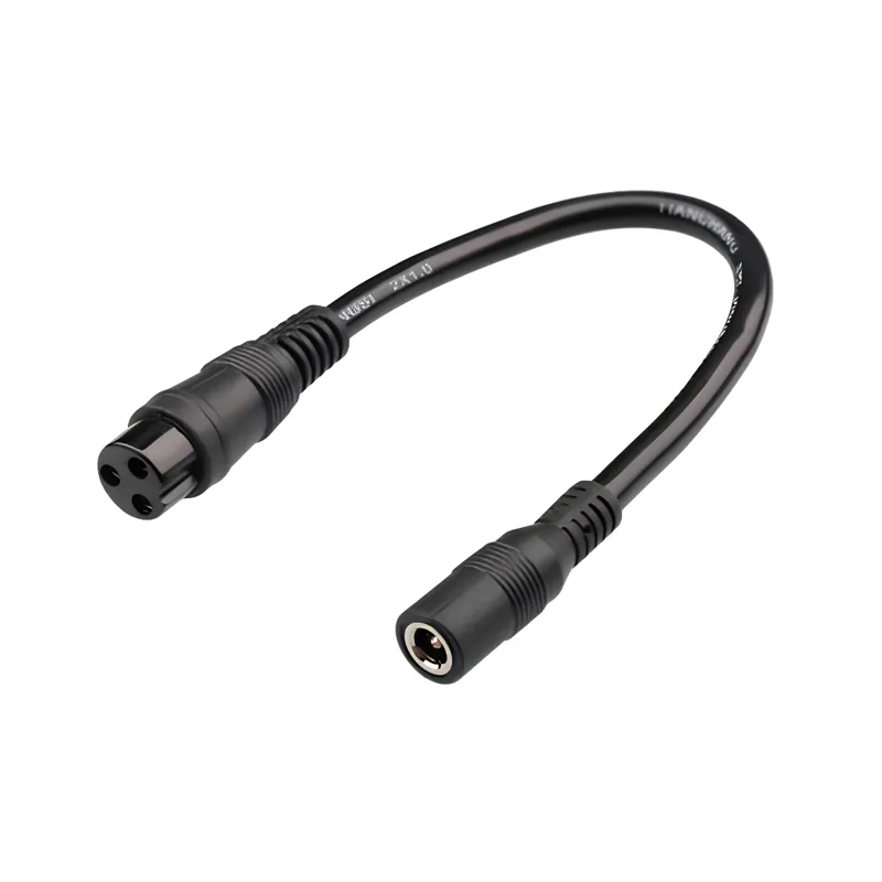 Câble convertisseur GX16-3P femelle vers DC5.5 2.5mm femelle