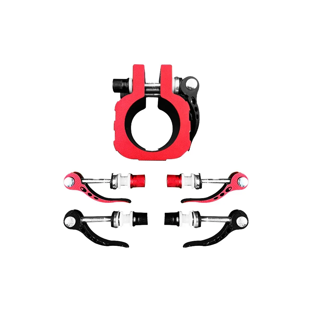 Bague renforcée serrage potence Zero Dualtron, couleur rouge