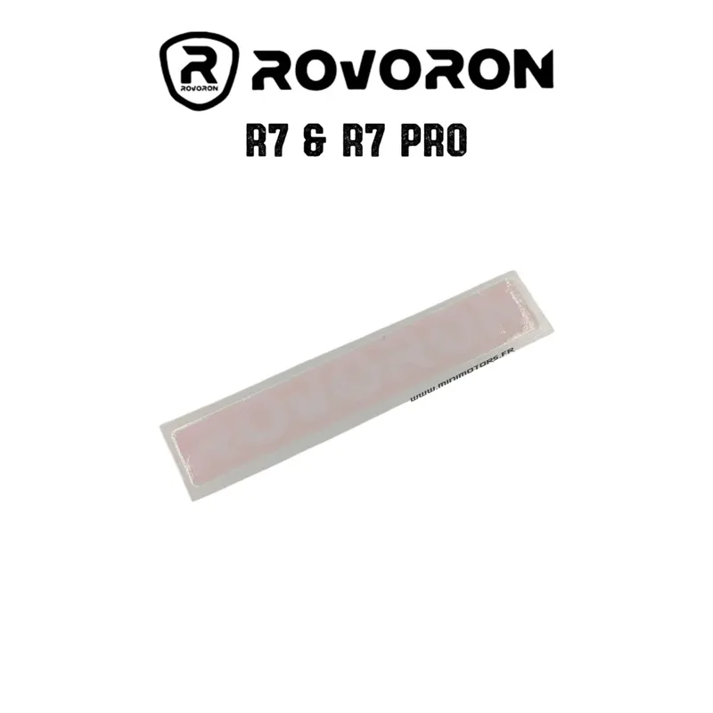 Sticker logo bras de fourche – Rovoron R7, R7 Pro & compatibles