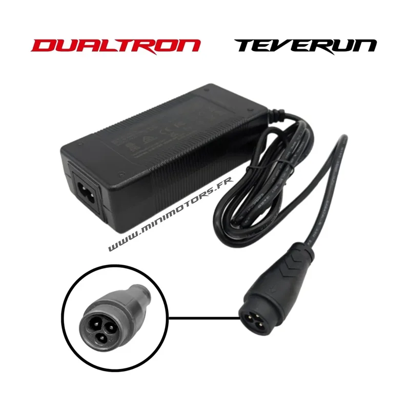 Chargeur 66.4V 1.75A V2 connecteur LP16-3P – Dualtron & Teverun