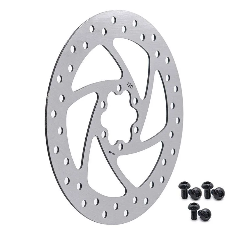 Disque de frein 120mm 6H argent pour Cecotec Outsider/Bongo série A