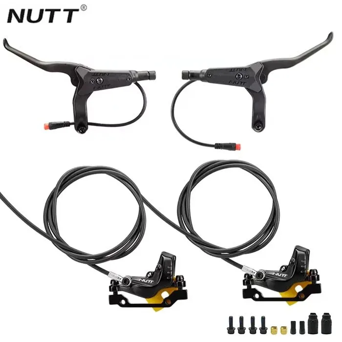 Kit de freins hydrauliques NUTT 4 pistons – Arrière gauche + Avant gauche/droite