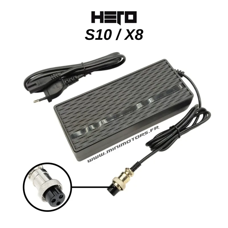Chargeur 52V (58.8V 2A) V1 – Hero S10, X8