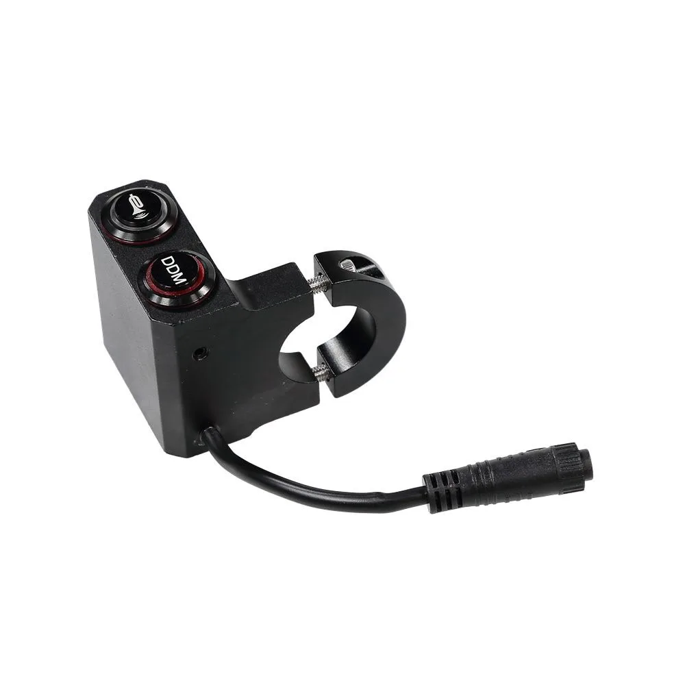 Interrupteur à moteur simple/double avec bouton d'avertisseur sonore pour Vsett 9+