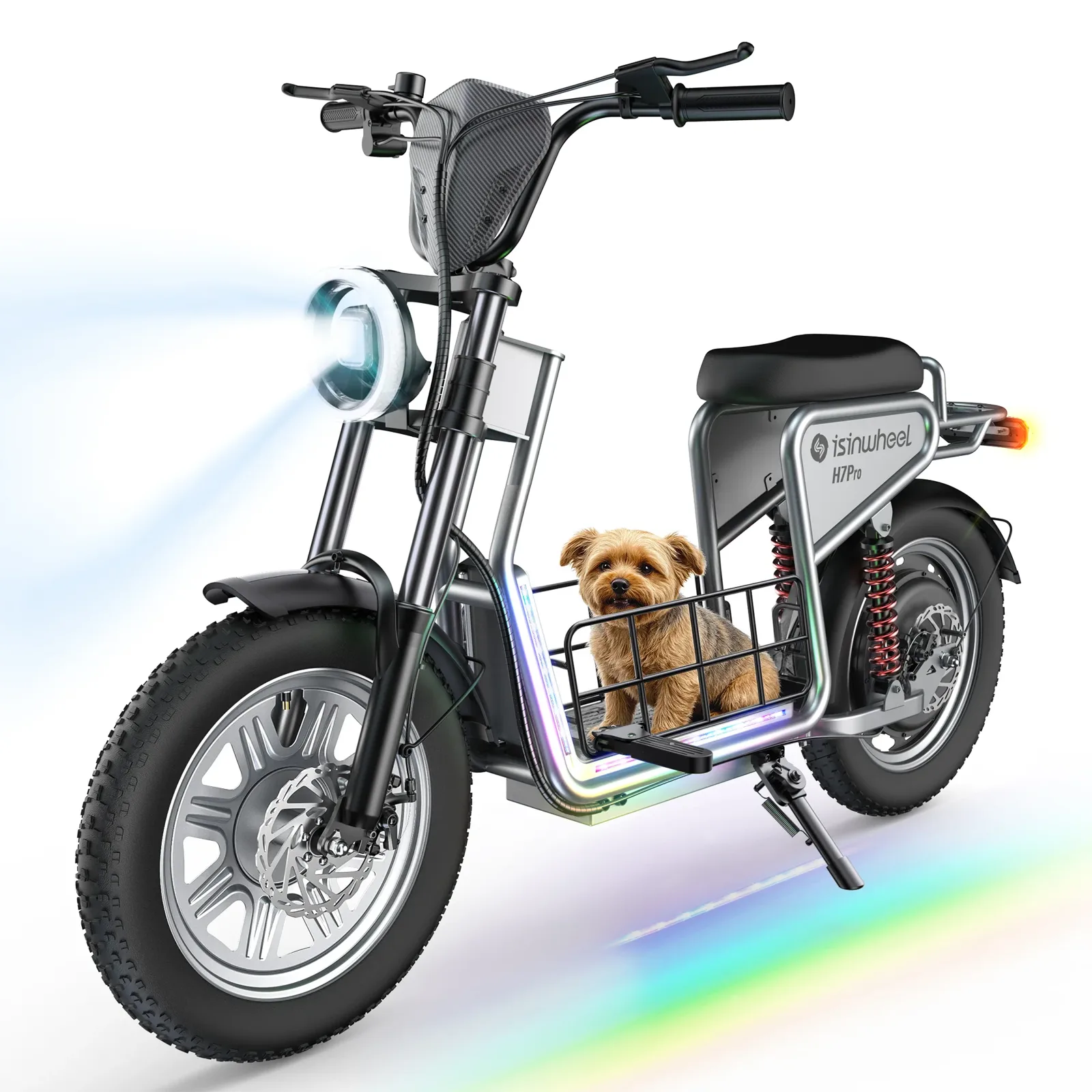 Isinwheel H7Pro Trottinette électrique 1200W avec siège