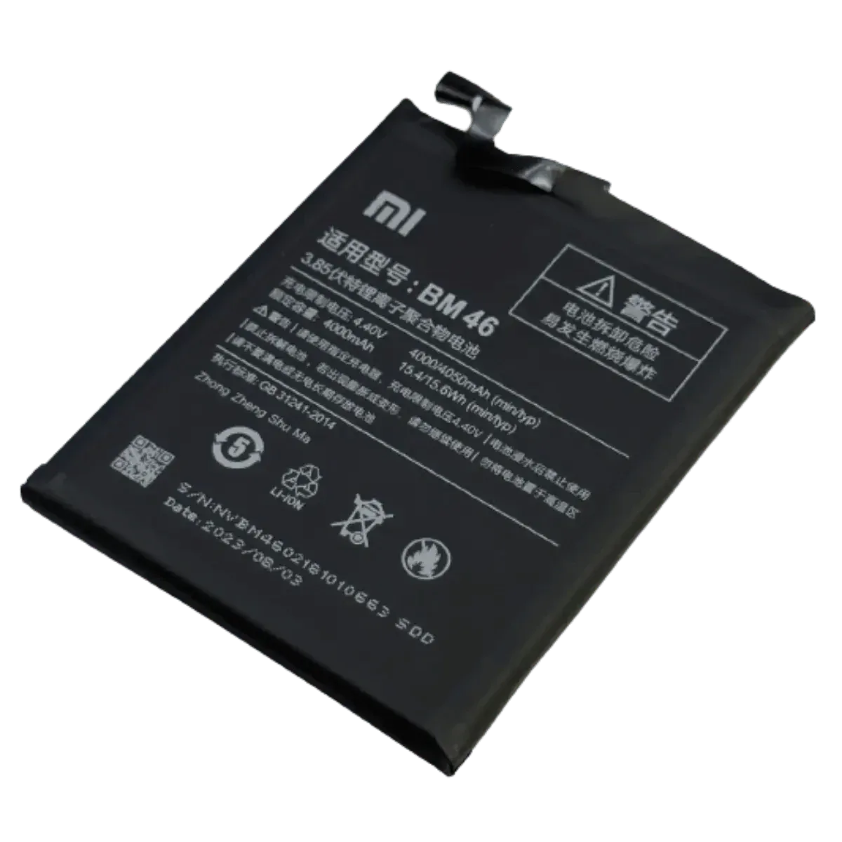 Batterie BM46 d'origine Pour Xiaomi Redmi Note 3