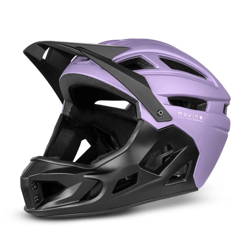 Casque Full Face Movino Edge 450g VTT Trottinette Rollers 51-54cm In-mold