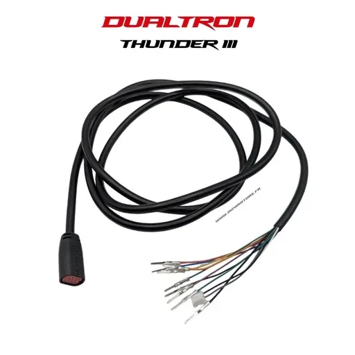 DUALTRON THUNDER 3 · CABLE POUR DISPLAY EY4 2023 CONNECTEUR ROUGE